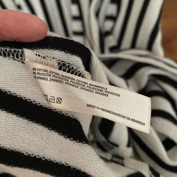 {anthropologie} Striped V Neck Dress - Picture 6 of 9